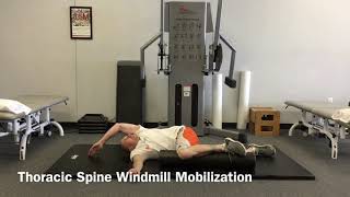 Thoracic Spine Windmill Mobilization