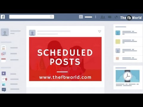 Scheduled Posts - The FB World - Free Facebook Auto Poster