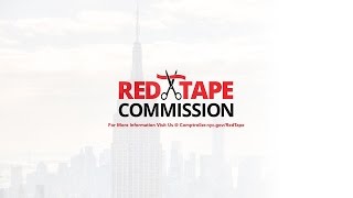 Comptroller Stringer's Manhattan Red Tape Hearing