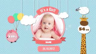 Baby Photo Album   Birthday   After Effects template from Videohive screenshot 2