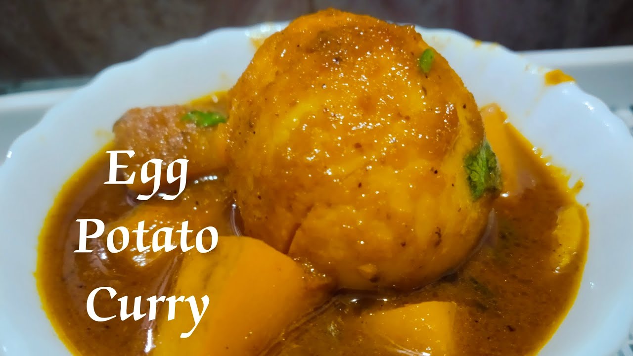Delicious Recipe Egg Potato Curry Easy aur Simple 