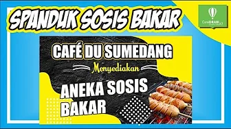 Desain Spanduk Cafe Sosis Bakar Desain Spanduk Cafe Sosis Bakar