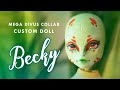 Giant Day Gecko Becky • DollMotion's Mega Divus Collab with Dolllynx • Monster High Custom Doll