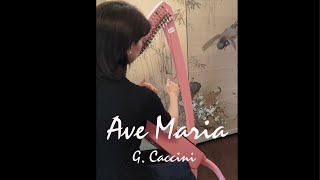 Ave Maria (G. Caccini) / 27-string lever harp