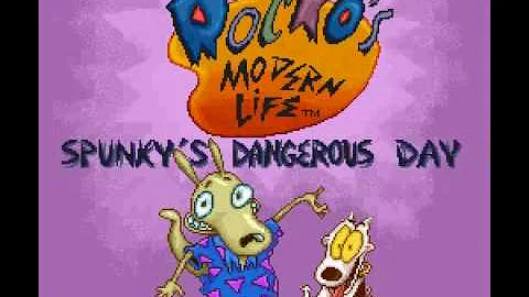 Rocko's Modern Life: Spunky's Dangerous Day Intro Super Nintendo
