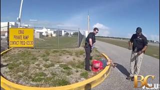 Driver plows through airport gate onto airfield, sneaks onto planes before police takedown