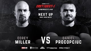 Daniel Procopciuc vs Corey Miller  - East vs West 4 Ranking Match