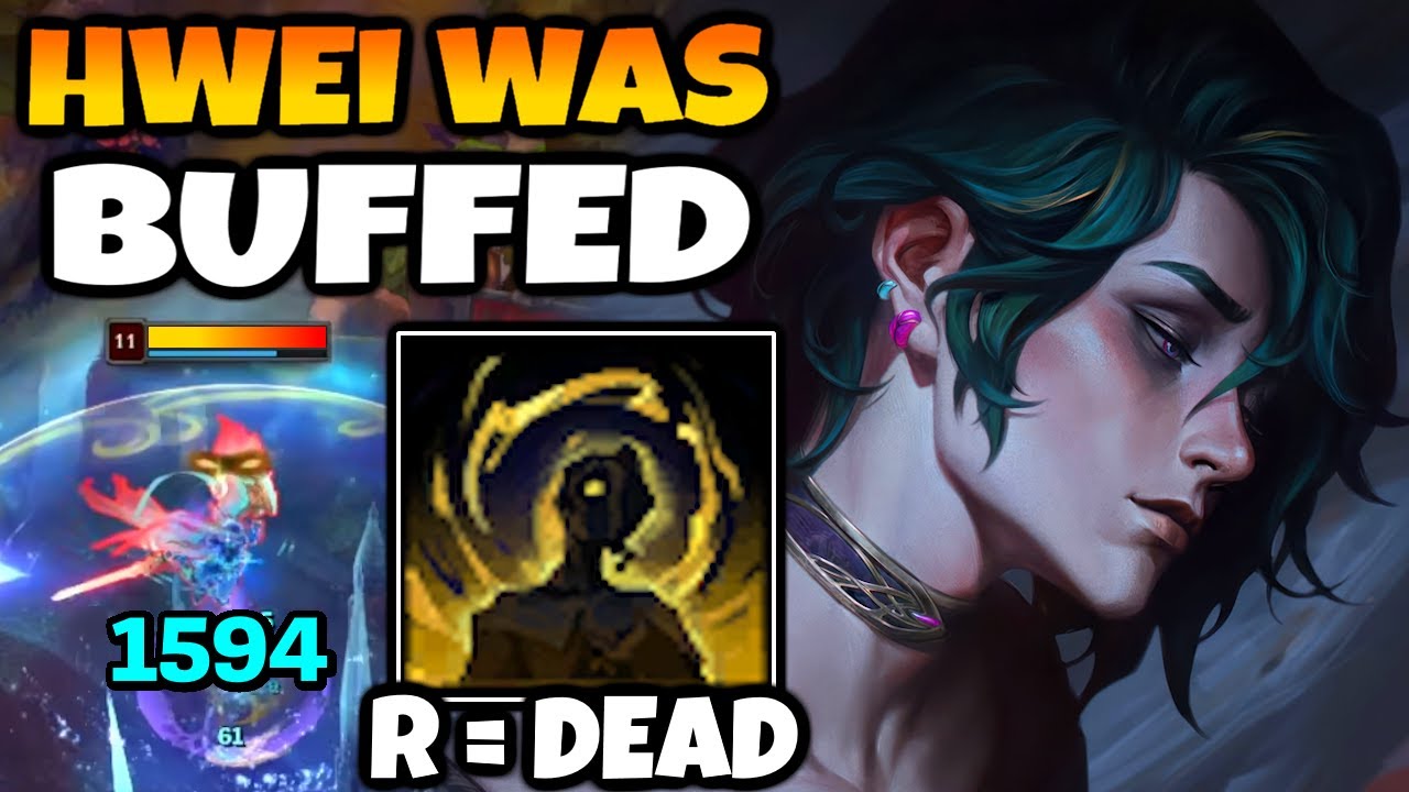 Riot BUFFED HWEI and he is a MONSTER for CARRYING AGAIN - YouTube
