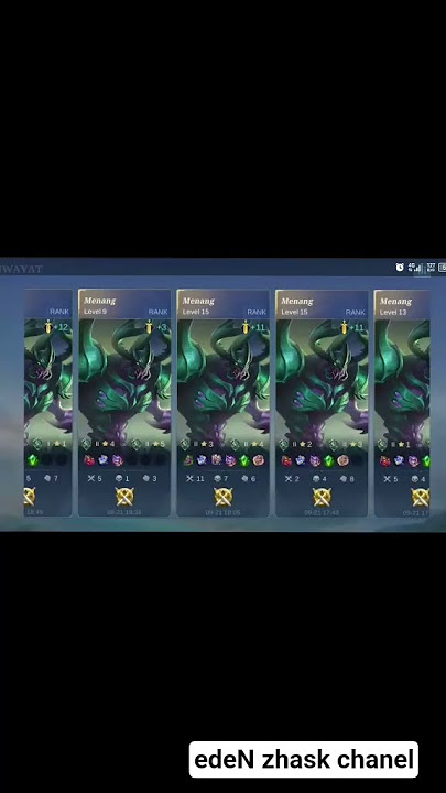 seminggu lagi hari badak sedunia #games #mlbb #mobilelegends #edeNzhask
