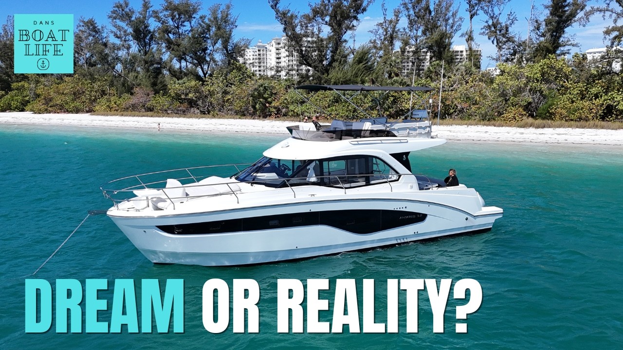⁣PERFECT Great Loop Boat? Beneteau Antares 12 Fly