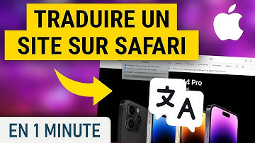 Traduire des sites web sur Safari sur Mac