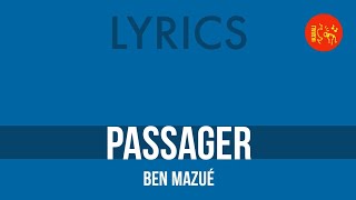 Watch Ben Mazue Passager video