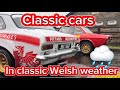 Classic cars and coffee  wet in wales