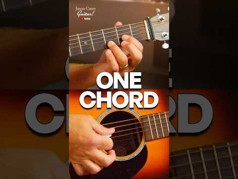 Cover Sweet Home Alabama in ONE Chord 🎸 (Beginner Guitar Lesson)