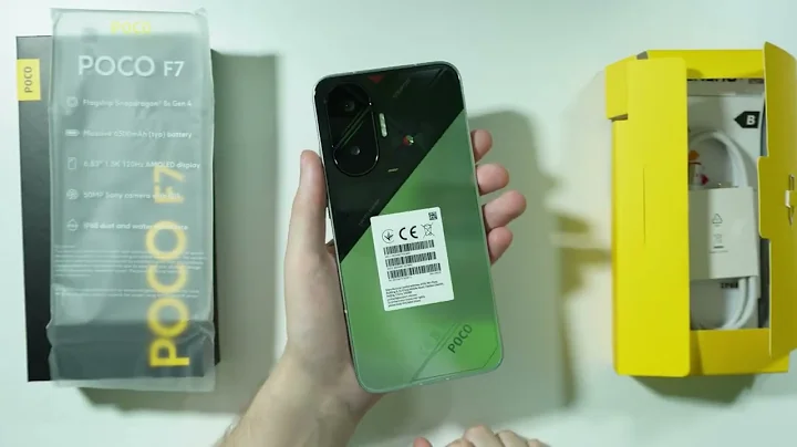 POCO F7: Quick Unboxing - What Is Inside the Box? (All Box Accessories)