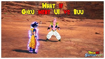What if Goku went Ultra Instinct vs Majin Buu | Dragon Ball: Sparking! Zero What IF Custom battle