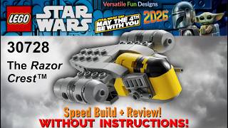 🌌 LEGO Star Wars The Razor Crest™ 30728 paper bag - Speed Build