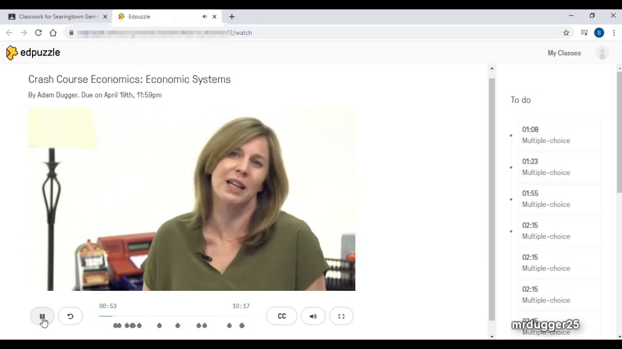 How to Use Edpuzzle as a Student with Google Classroom - YouTube
