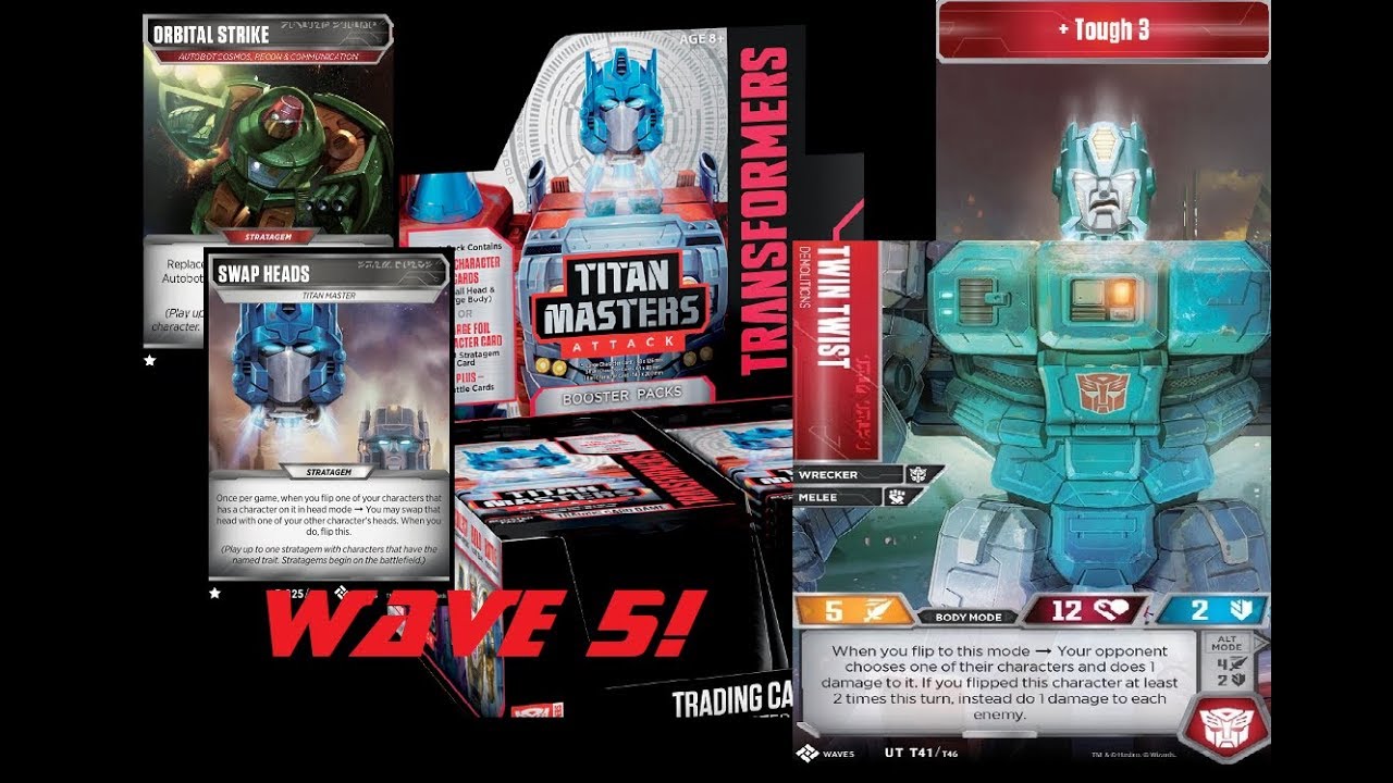 Transformers TCG Wave5: Titan Masters Attack!
