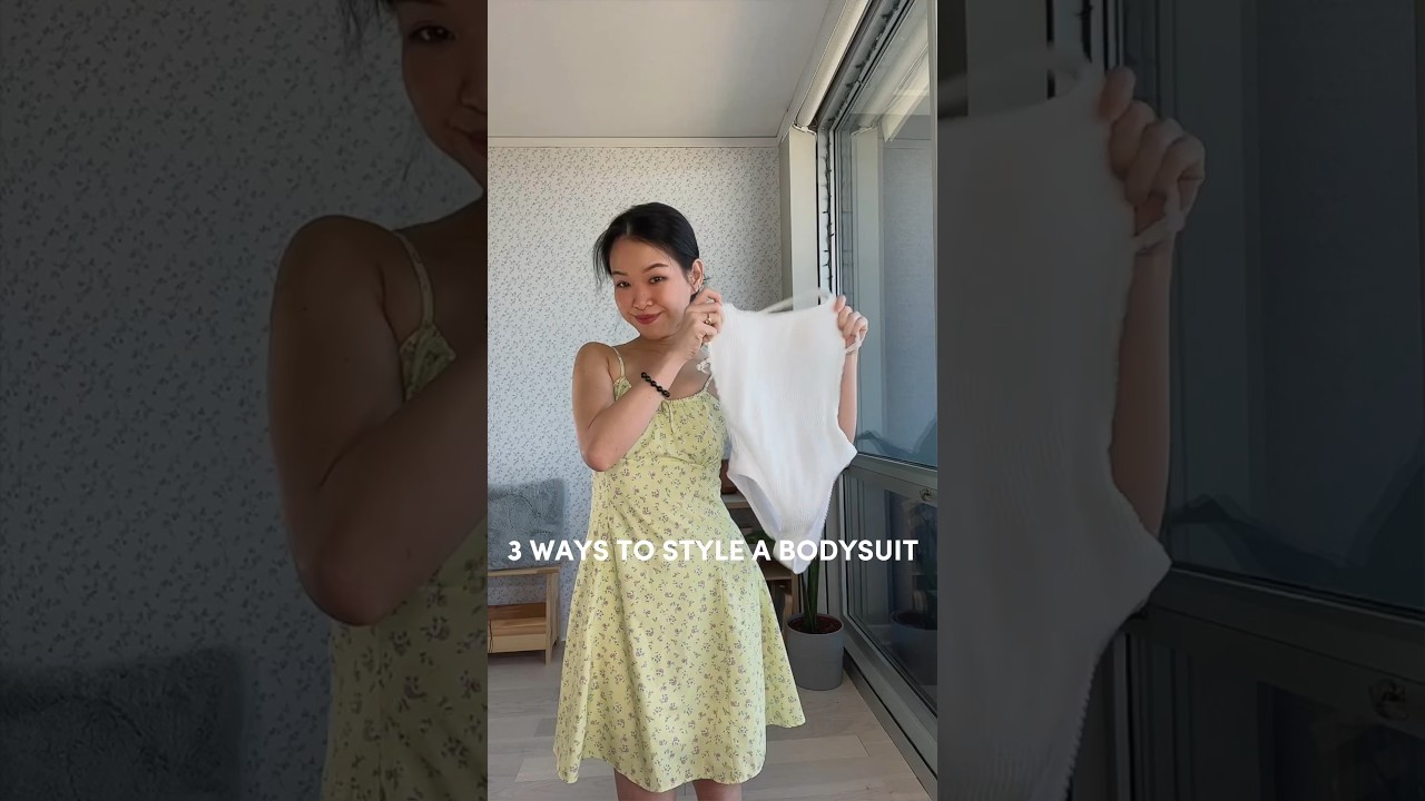 3 ways to style a bodysuit 🤯 