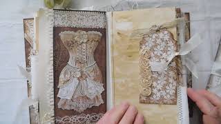 Frills And Old Lace Journal / New Etsy Items -Vintage and Crocheted *JOURNAL SOLD*