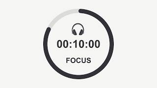 10 Minute Countdown Timer ⏰🔔 | Study With Me for Classroom | Animated Ring | Paper Theme