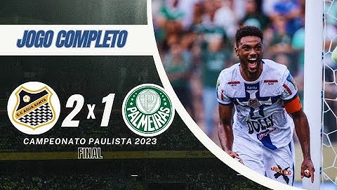 Água Santa x Palmeiras | Paulistão 2023 | Final Ida | Jogo Completo | Narração Cleber Machado