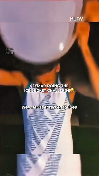 Inilah Reaksi Para pemain saat disiram Air Es