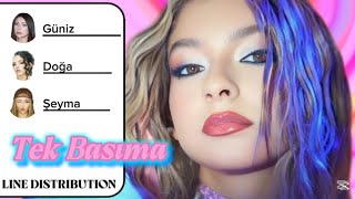 Mantra - Tek Başıma | Line Distribution 