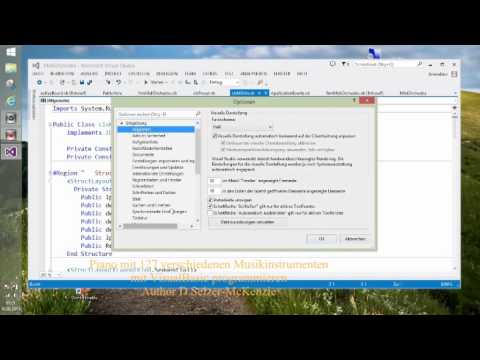 VB Grand Piano mit Visual Basic programmieren Piano 127 Musikgeräte