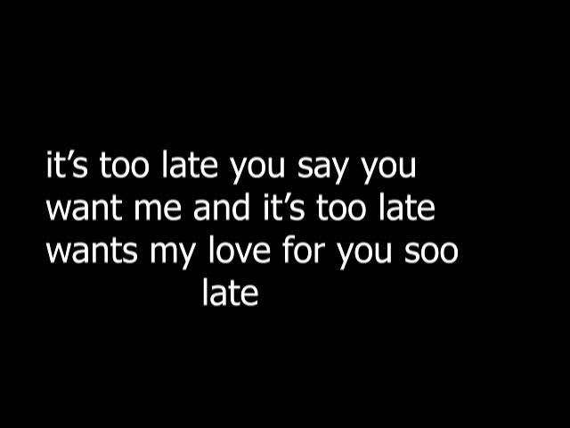 It's too late by dolly parton  lyrics video