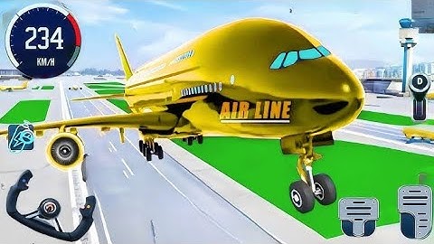 Flight Airplane City Pilot Simulator - Plane Boeing Emergency Landing - Android Gameplay part -5