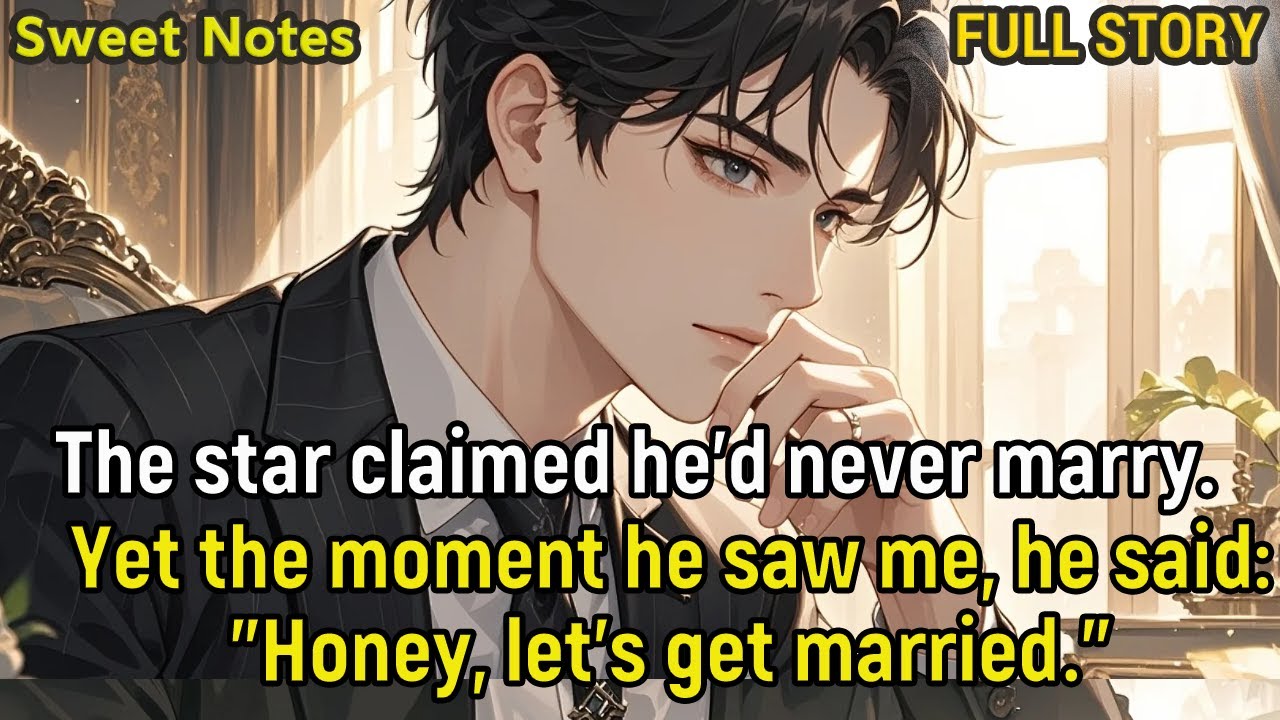 The top-star claimed he'd never marry.Yet the moment he saw me, he said: 