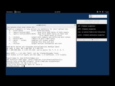 Linux - diff - Dateien vergleichen