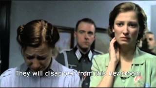 Hitler gets angry when newsroom uses poor grammar