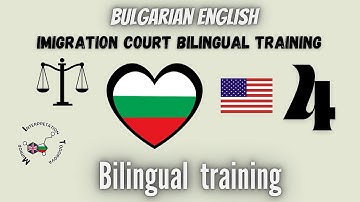 4 Bulgarian English legal terminology bilingual interpreter training