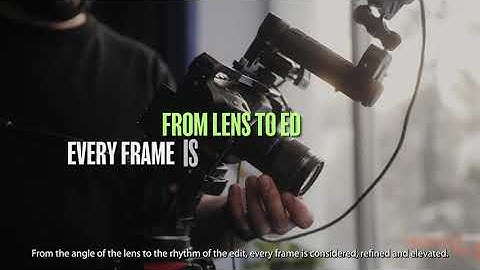 🎥 Every frame tells a story but only when crafted with care.