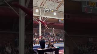 I won by only 0.1 #gymnast #gymnastics #gym #fail #fails #sports #ncaa #stick #win #ncaa #olympics