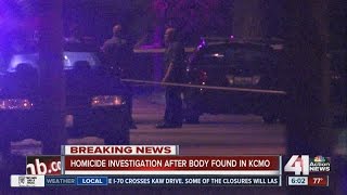 Police investigate homicide in south Kansas City