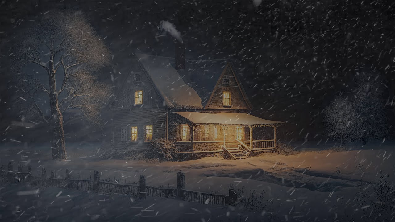Blizzard, Snow Ambience & Wind Sounds for Deep Sleeping | 10 Hours ASMR ...