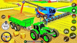 Modern Tractor Farming Driving Simulator 3D - New Tractor Games - Android  Gameplay screenshot 1