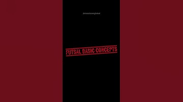 FUTSAL BASIC CONCEPTS - ATTACKING TRANSITION