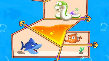 Fish pin - new levels (326 to 331) IOS android Gameplay Walkthrough - part #18