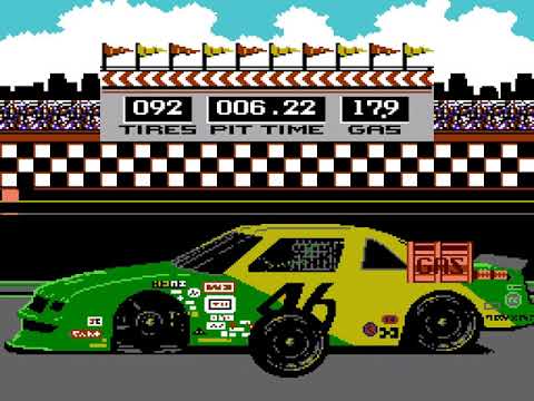 Days of Thunder NES (Unreleased Version) Gameplay