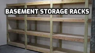 Basement Storage Racks