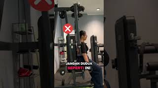 Cara pakai Chest Fly Machine ⚠️ Pemula Wajib Tau ⚠️ #sports #healthy #shortvideo