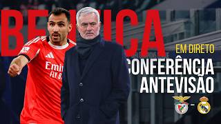 🔴 EM DIRETO | CONFERÊNCIA ANTEVISÃO | Benfica - Real Madrid