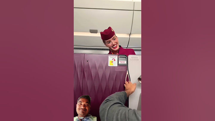 When u don’t want to get off @qatarairways