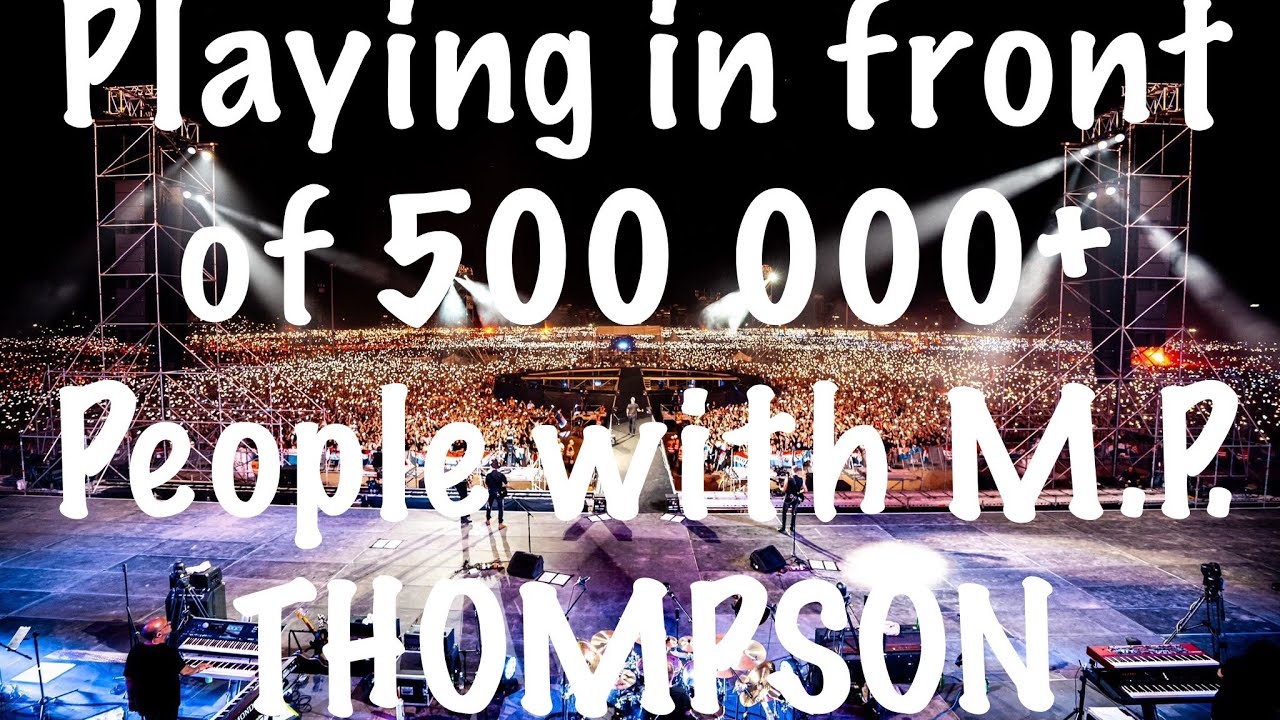 Playing in Front of 500 000+ People with M.P. Thompson | Hipodrom Zagreb - Drum Cam