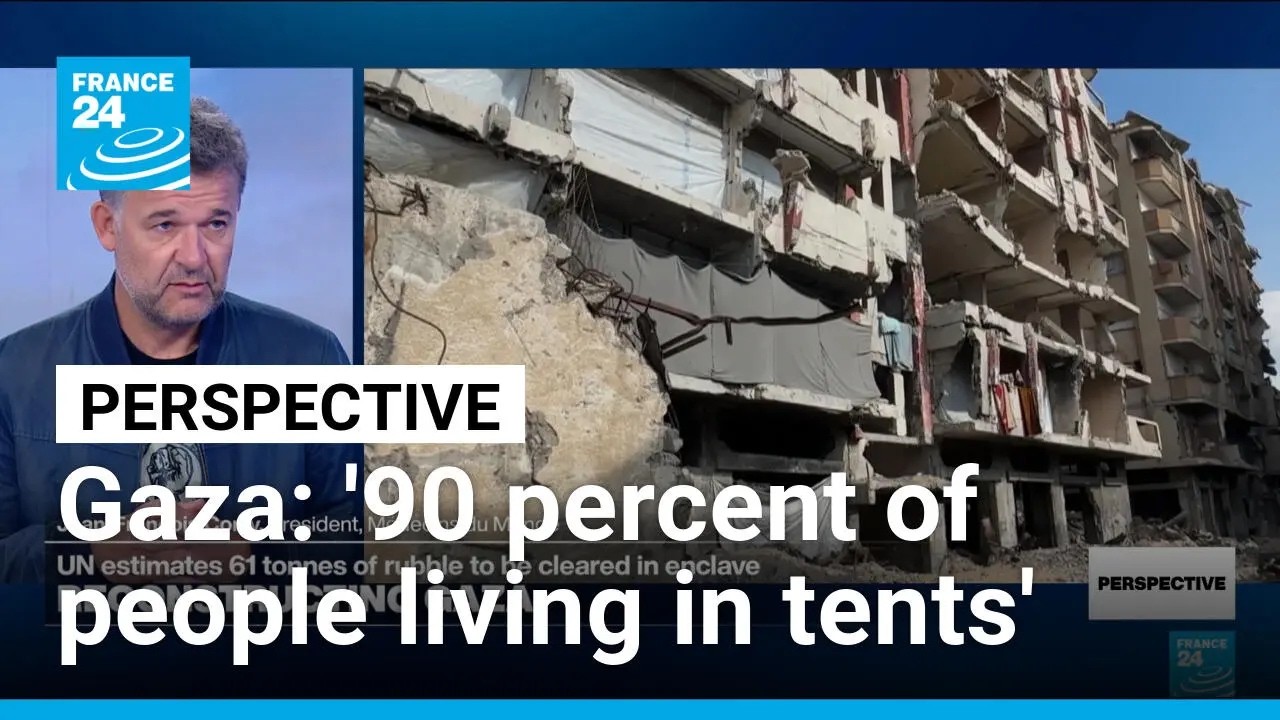 'Sheer devastation: '80 percent of Gazan infrastructure has been destroyed' • FRANCE 24 English